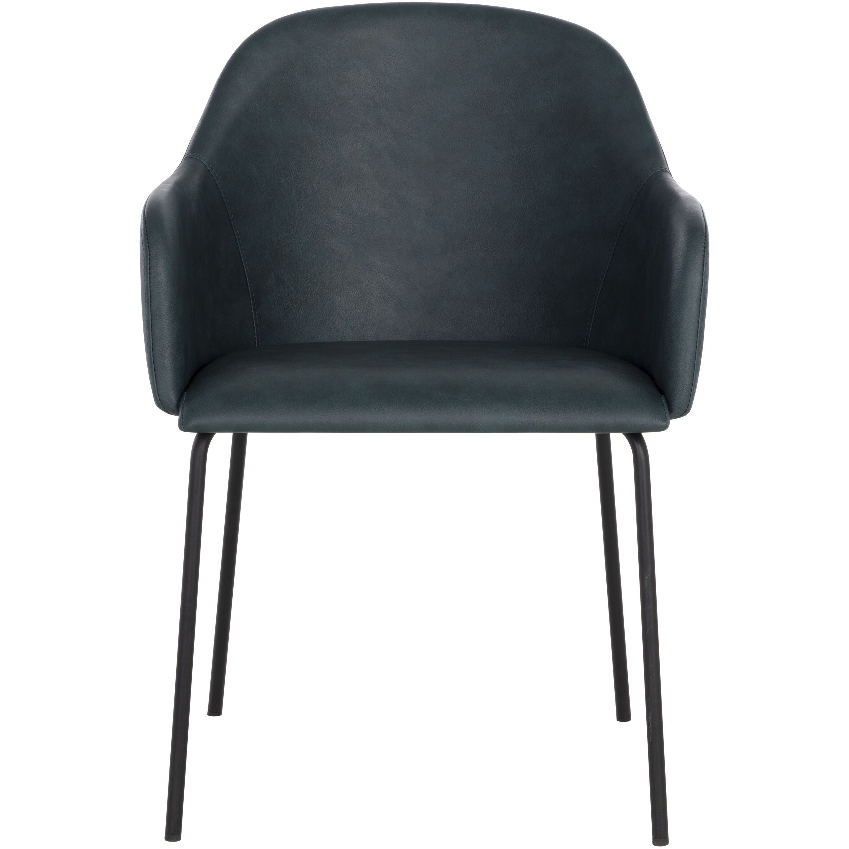 Hensley Dark Teal Dining Armchair